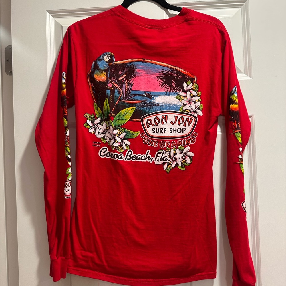 Ron Jon Red Graphic Tee